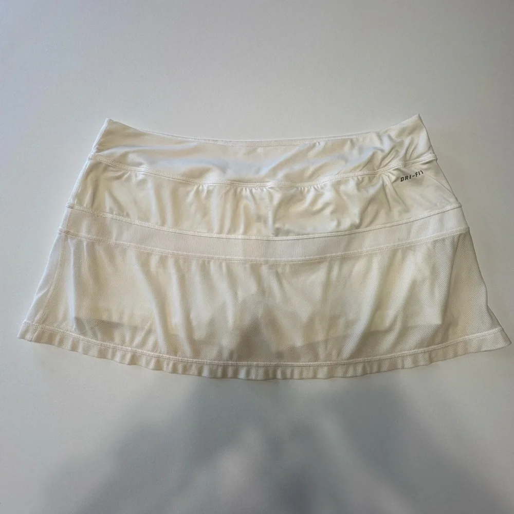 Nike Ivory Athletic Skirt
